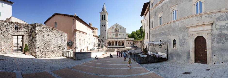 Piazza Duomo - Spoleto (Umbria - Italy)